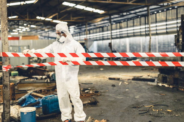 Professional Unattended Death Cleanup technician working in Landisville, PA